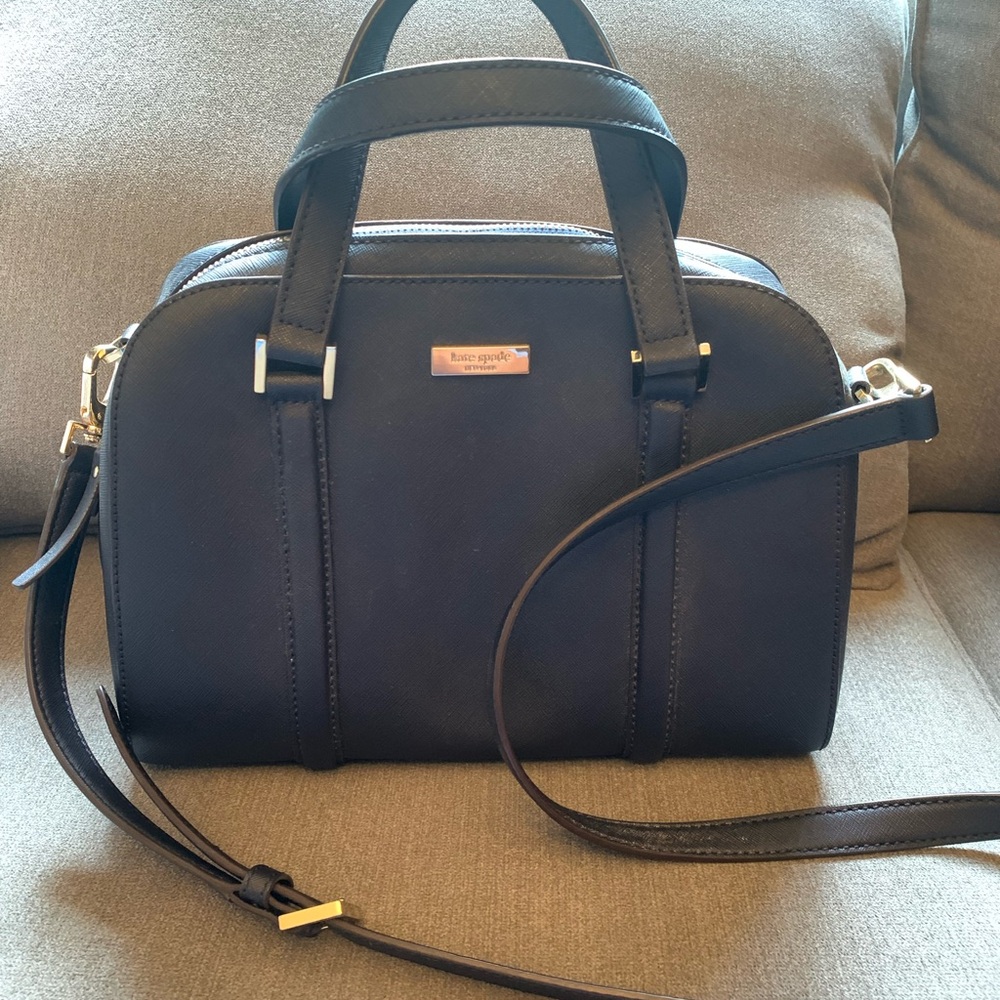 Kate Spade Navy Leather Handbag